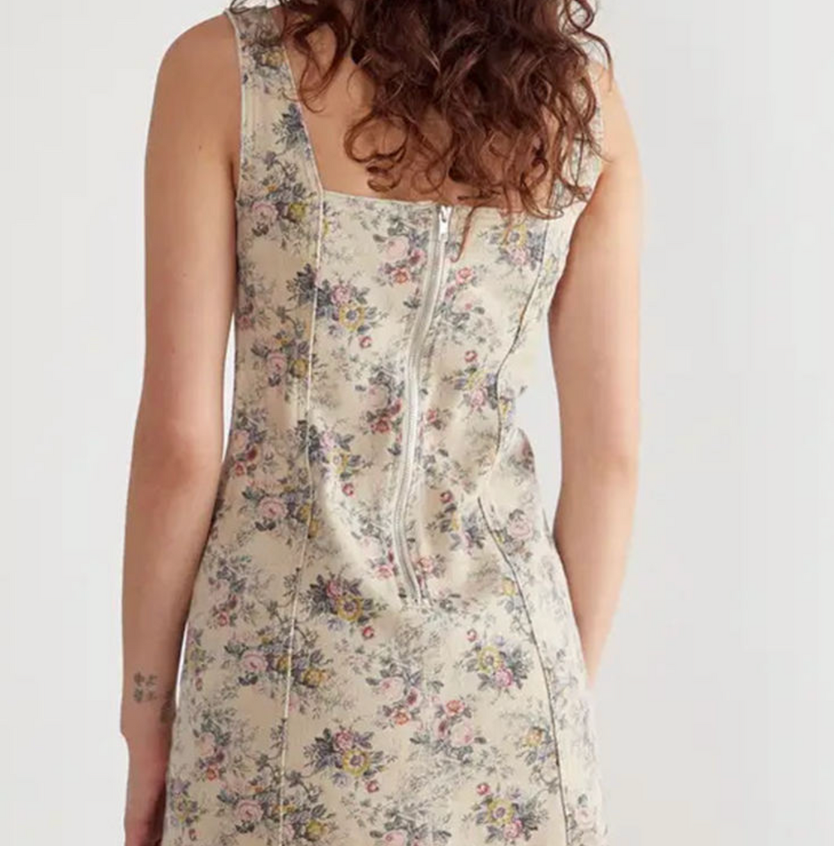 Women's Structured Halter Neck A-Line Dress