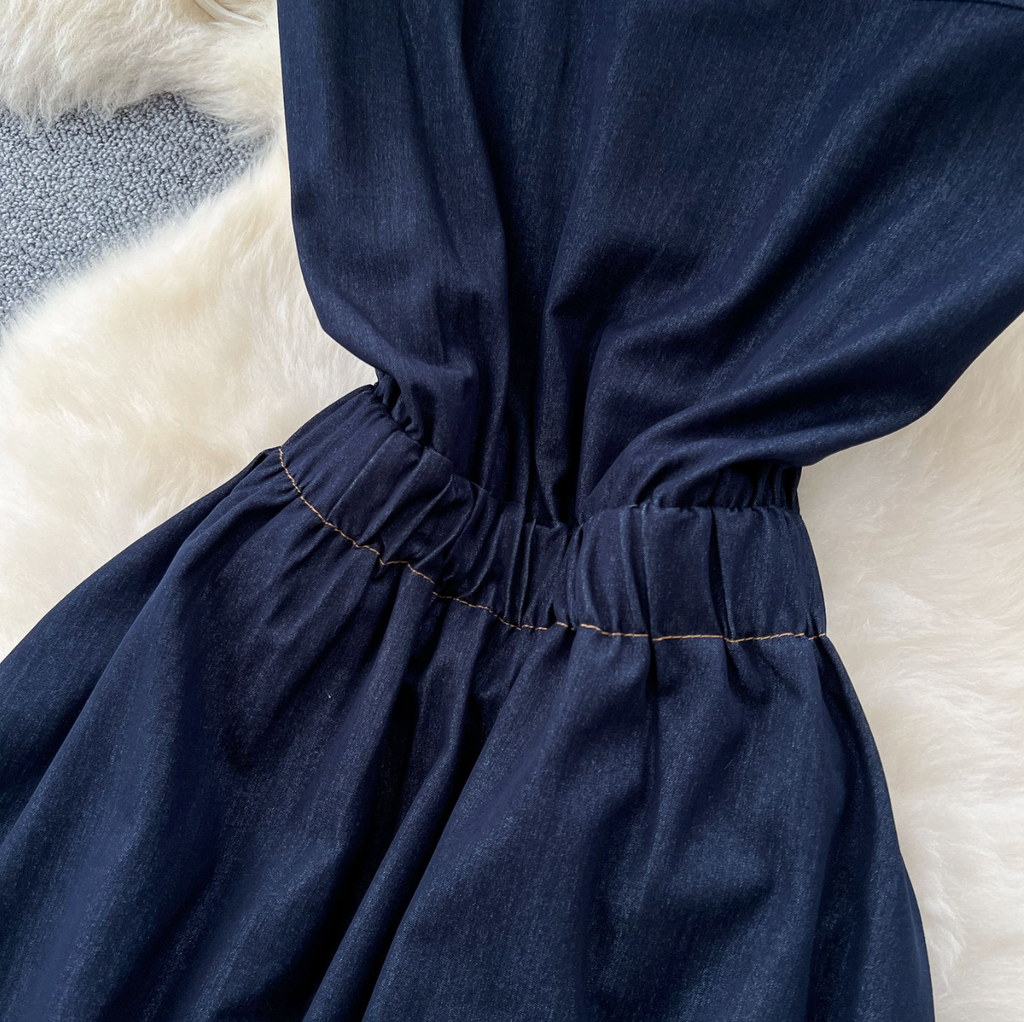 Women's Denim Blue Fashion Dress
